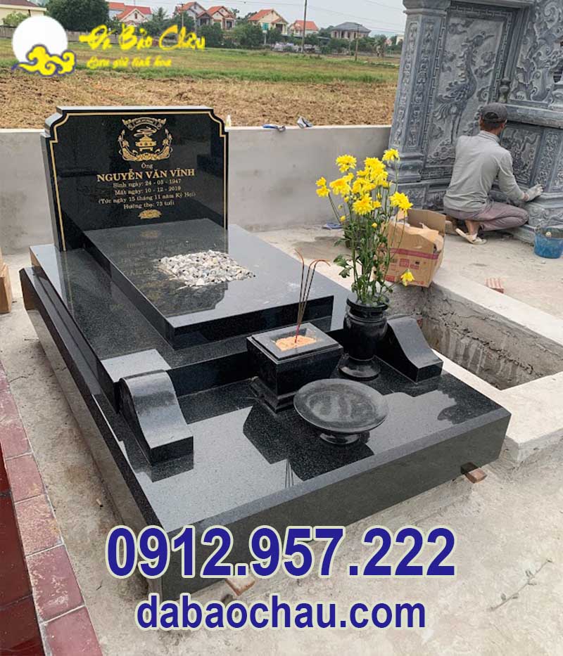 Lý do lắp đặt lăng mộ đá tại Hà Nam của gia đình Anh Hùng