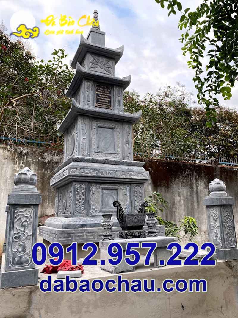 Cấu tạo mộ tháp đá tại Kiên Giang chuẩn theo phong thủy