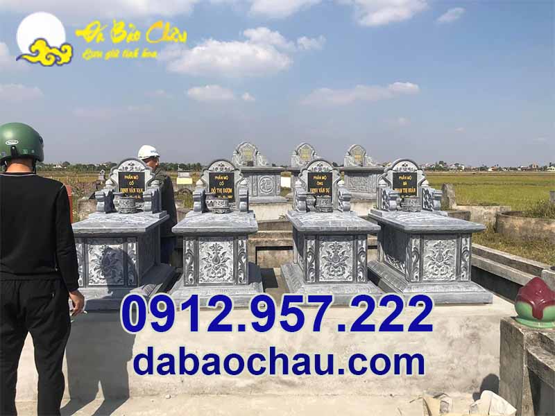 Các mẫu mộ đơn giản thiết kế đẹp tại Bình Định