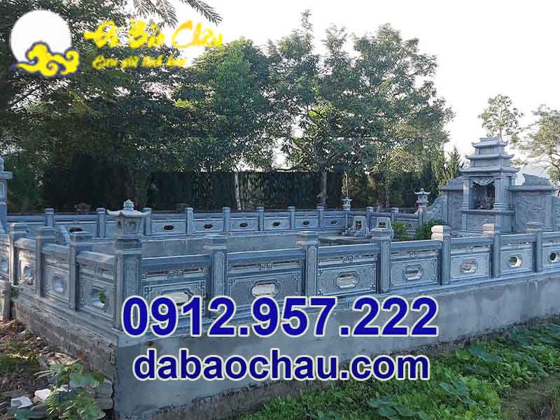 Mẫu lăng mộ đá xanh Thanh Hóa đẹp được nhiều gia đình tại Đà Nẵng ưa chuộng