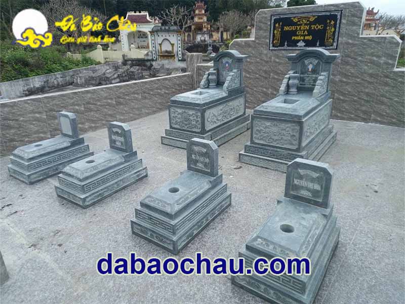 Công trình mộ đá thờ dòng họ Nguyễn tại Bình Dương 