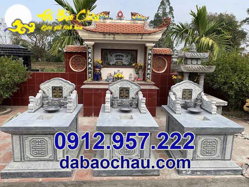 Mẫu mộ bành đá trong khu lăng mộ đá đẹp được nhiều gia chủ yêu thích và lắp đặt ở Đà Nẵng