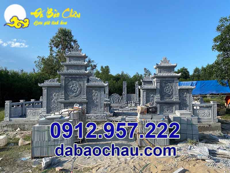 Đơn vị chế tác khu lăng mộ nhà mồ đá tại Quảng Nam - Đá mỹ nghệ Bảo Châu