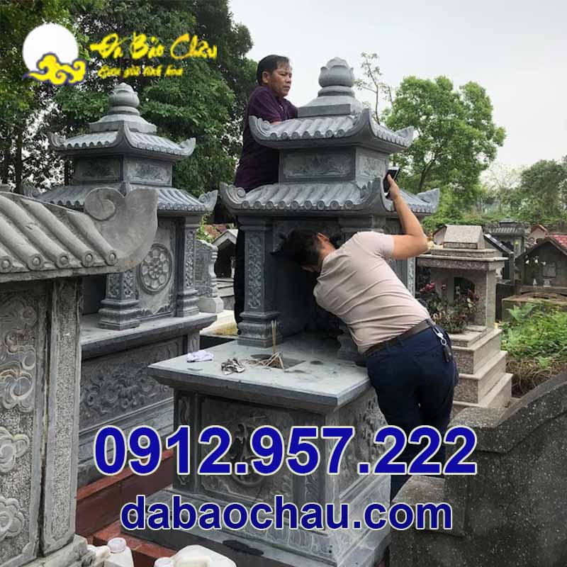 Đơn vị lắp đặt lăng mộ đá nhà mồ tại Lâm Đồng đạt chất lượng tốt - Đá Bảo Châu