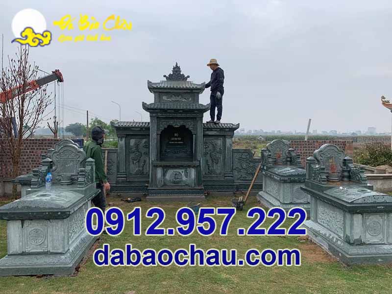 Khu lăng mộ đá tổ tiên được khởi công tại huyện Phú Bình