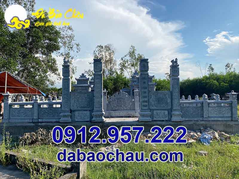 Kinh nghiệm lắp đặt công trình khu lăng mộ nhà mồ đá tại Quảng Nam