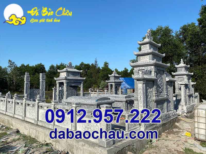 Lăng mộ lắp đặt tại Quảng Nam sở hữu tính thẩm mỹ vượt trội
