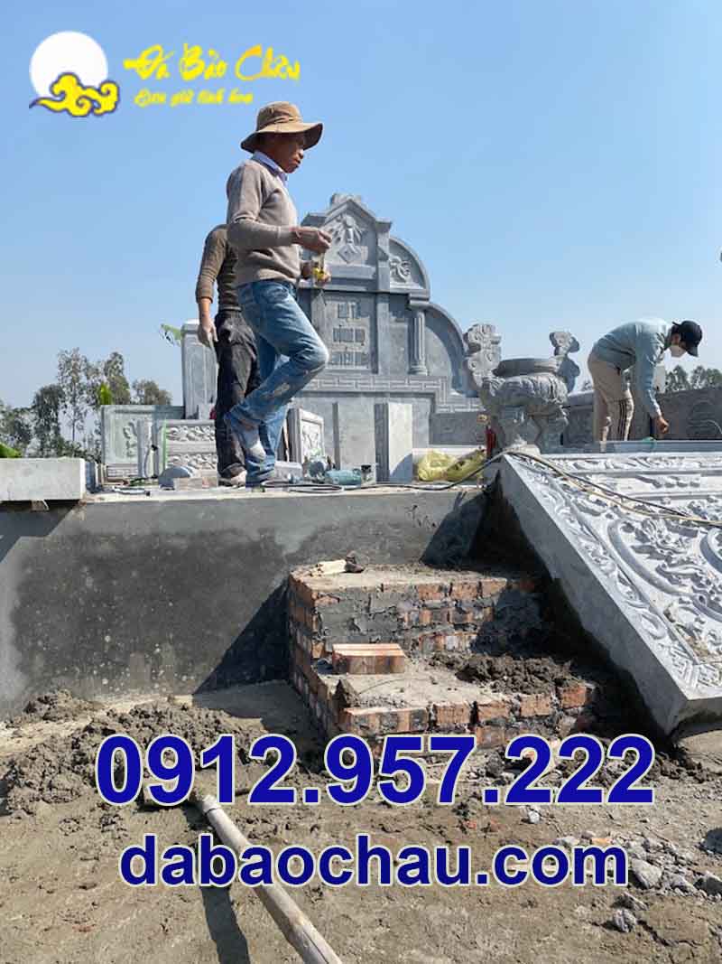 Nhu cầu lắp đặt khu lăng mộ đá tại Nam Định ngày càng trở nên phổ biến
