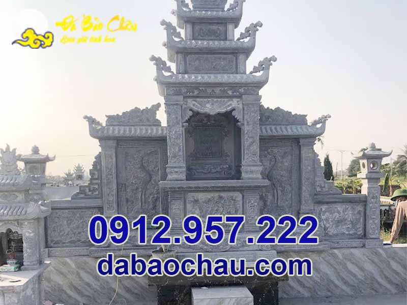 Quy trình lắp đặt lăng mộ đá nhà mồ đá tại Bình Định