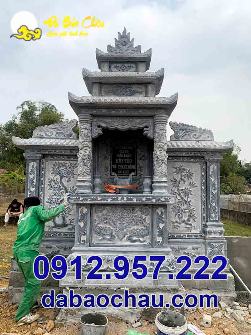 Tư vấn các bước đặt và lắp đặt công trình khu lăng mộ đẹp tại Quảng Ninh - Địa chỉ làm lăng mộ đá tại Quảng Ninh