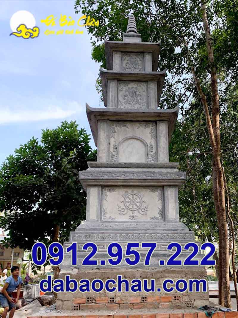 Chất liệu đá xanh đen dùng trong chế tác mẫu tháp mộ đá Quảng Bình Quảng Trị