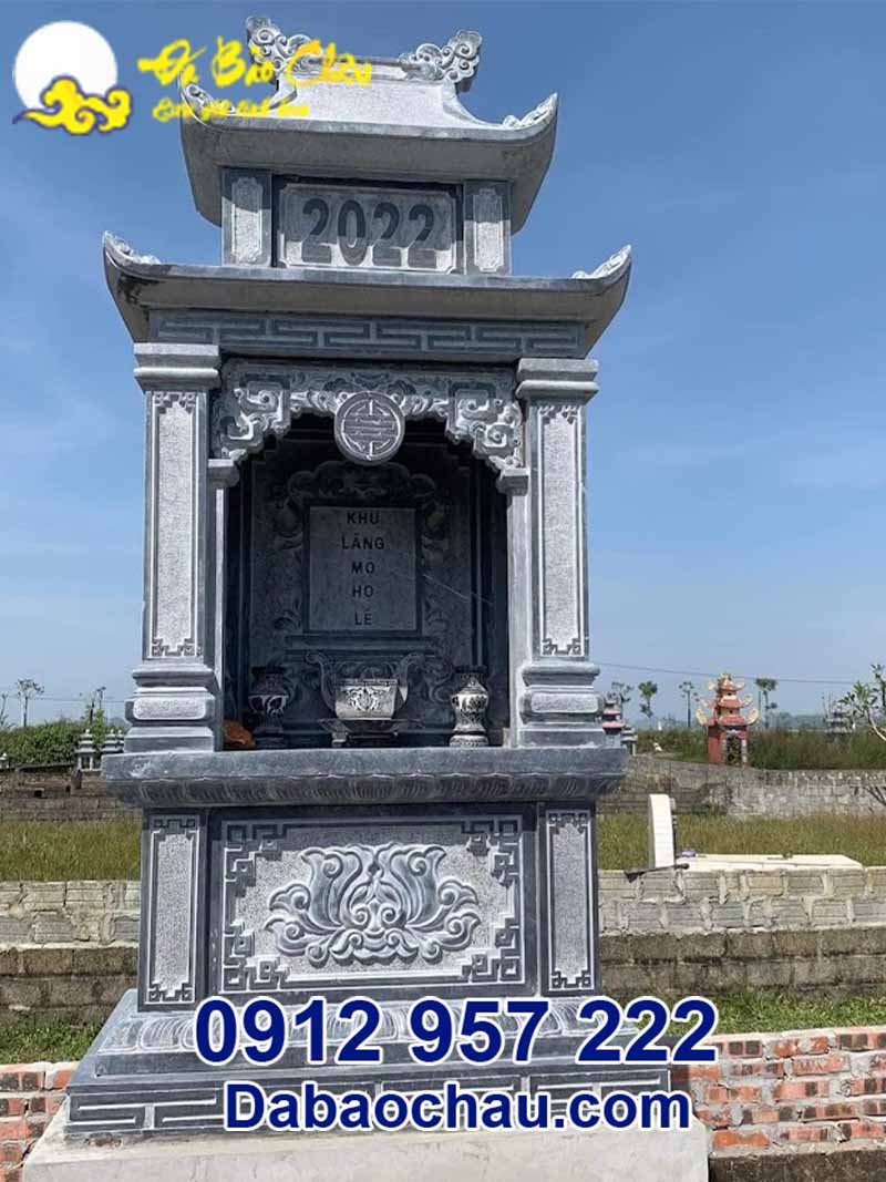 Công trình mộ đá để tro cốt tại Nha Trang Khánh Hòa thờ người đã khuất