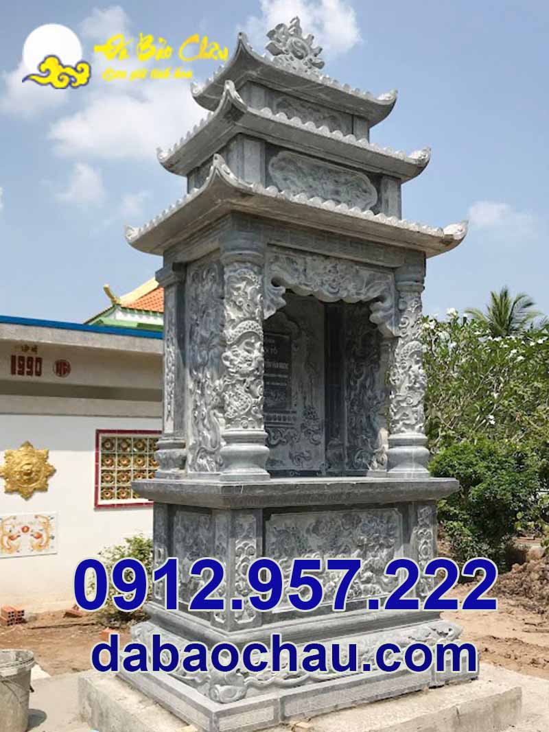 Công trình tháp thờ cốt Sài Gòn Hồ Chí Minh chế tác từ đá tự nhiên nguyên khối mang đến độ bền bỉ cho công trình