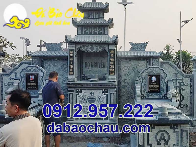 Khu lăng mộ đẹp tại huyện Tân Lạc - Hòa Bình