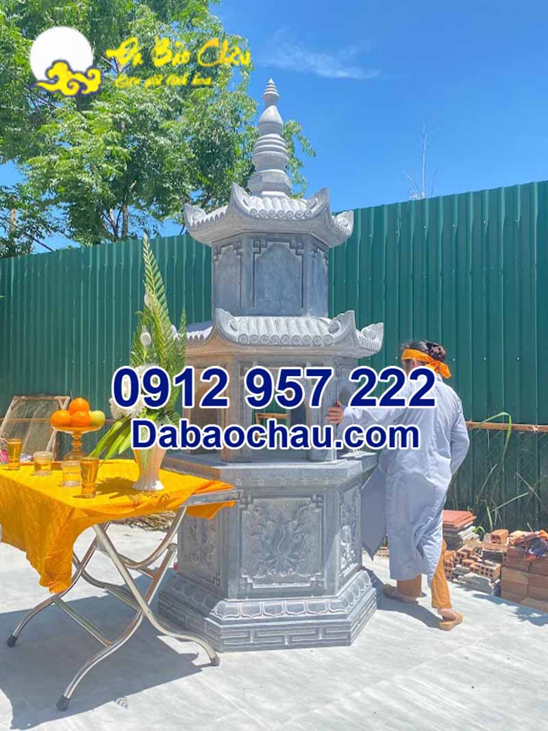 Kinh nghiệm xây dựng mộ bảo tháp đá tại Lâm Đồng