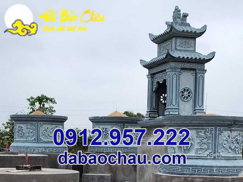 Lắp đặt mộ đá khối tại huyện Hà Hòa - Phú Thọ