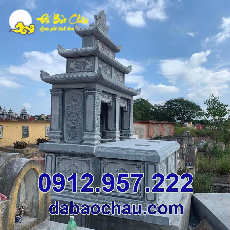 Mẫu mộ để tro cốt ba mái tại huyện Tam Dương - Vĩnh Phúc