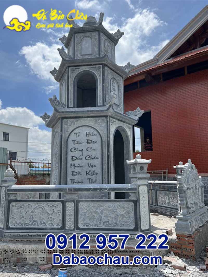 Tháp mộ để tro cốt tại Đồng Nai chính thức được hoàn thiện