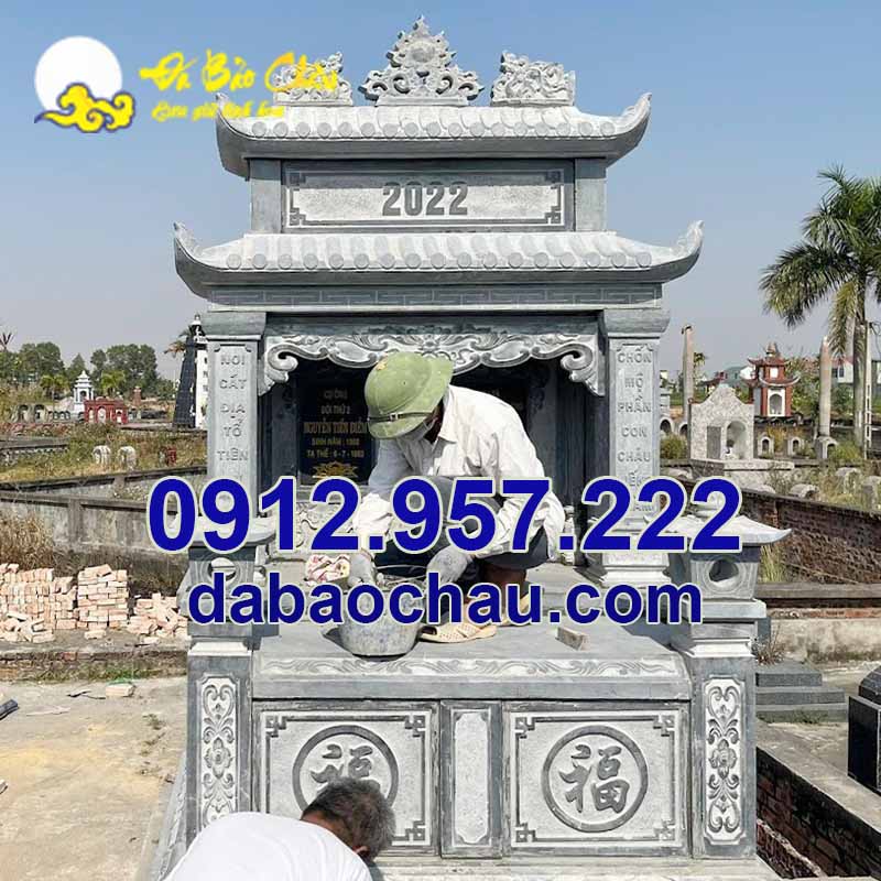 Bảo Châu chế tác mẫu mộ đôi đá đẹp tại Quảng Bình Quảng Trị