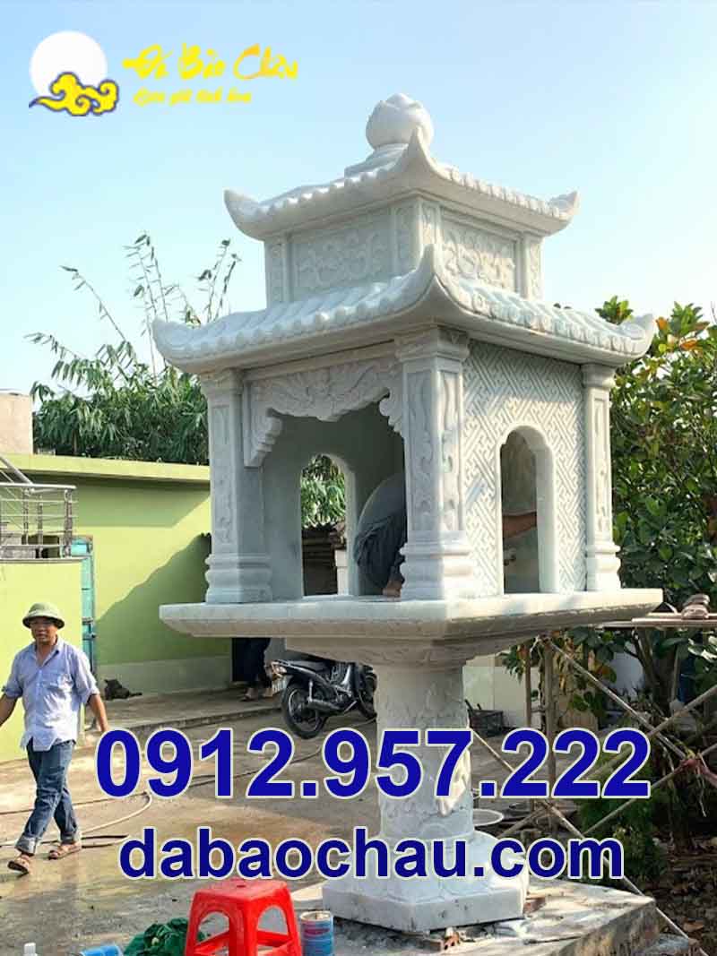 Chất lượng đá sử dụng chế tác mẫu bàn thờ ông thiên Sài Gòn Bình Dương bền bỉ, đảm bảo sự trường tồn của công trình