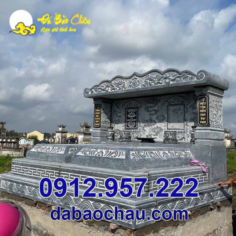Các mẫu mộ đá đôi đẹp tại Bình Định Phú Yên sở hữu cấu trúc độc đáo