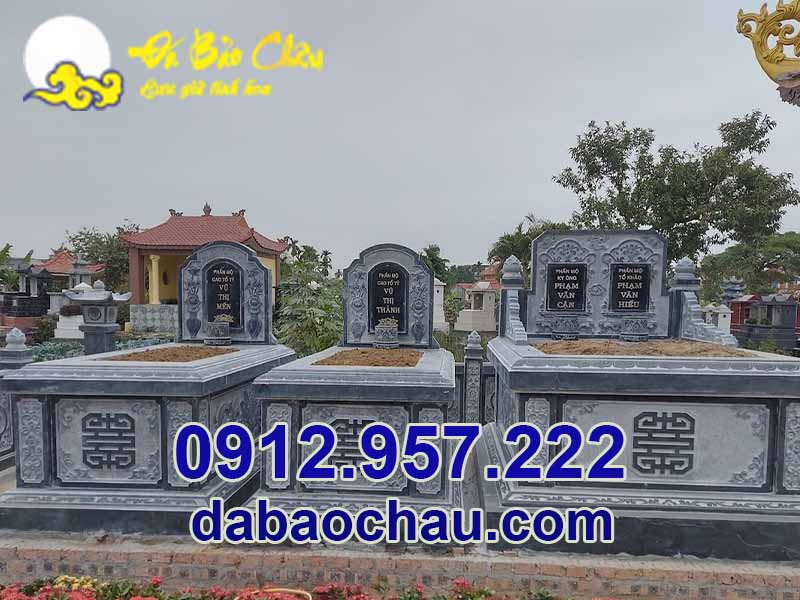 Kiến trúc công trình mộ đá đôi tại Tuyên Quang Yên Bái độc đáo đa dạng