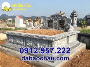 Mộ đá đôi đẹp sang trọng tại Ninh Thuận Bình Thuận