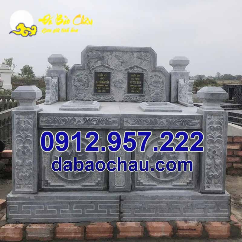 Thiết kế tinh xảo của mộ đôi Vũng Tàu Sài Gòn