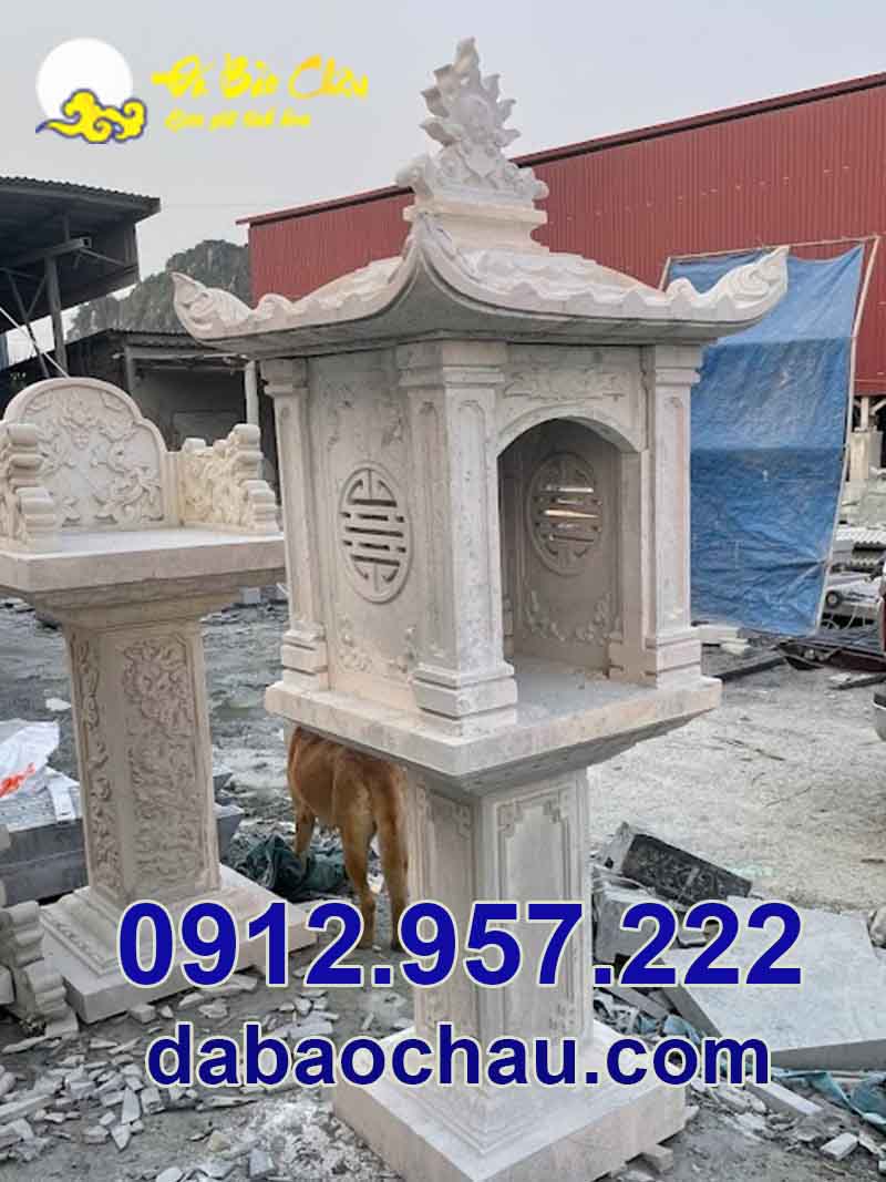 Giá bàn thờ thiên trước nhà Quảng Nam Quảng Ngãi - Đá Bảo Châu