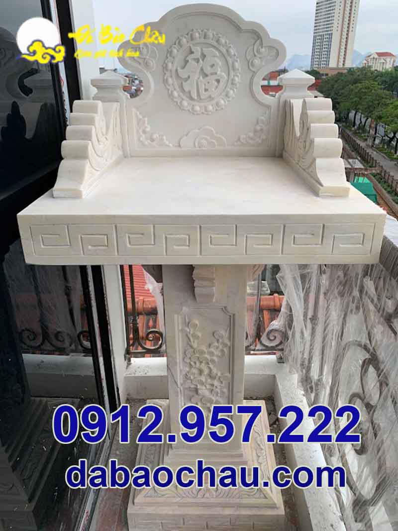 Kết cấu công trình bàn thờ thiên đá ngoài trời tại Ninh Thuận Bình Thuận