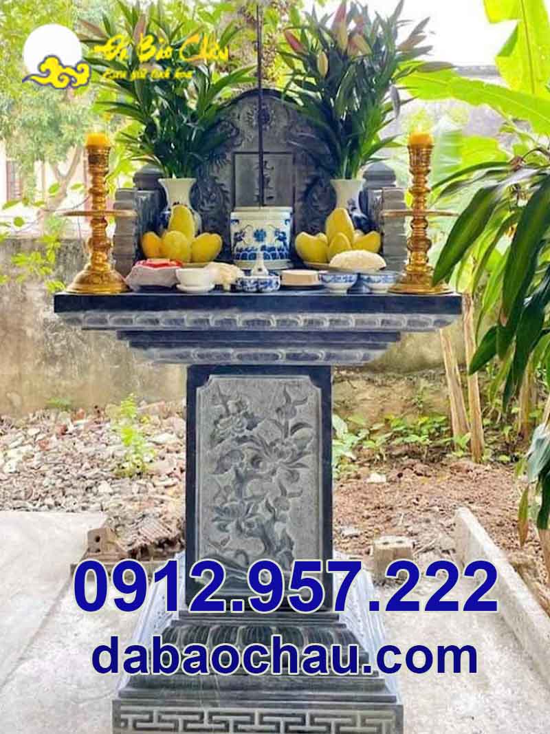 Mẫu bàn thờ thiên địa tại Lâm Đồng Đắk Lắk chuẩn theo kích thước phong thủy