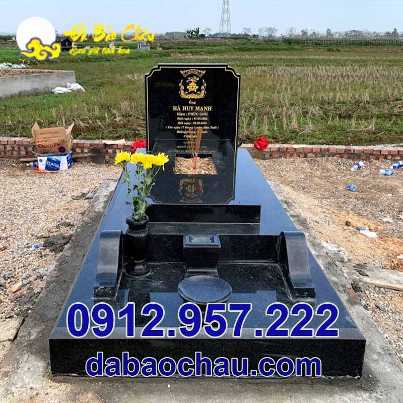 Nhu cầu lắp đặt mộ đá hoa cương granite đẹp tại Quảng Ninh ngày càng phổ biến