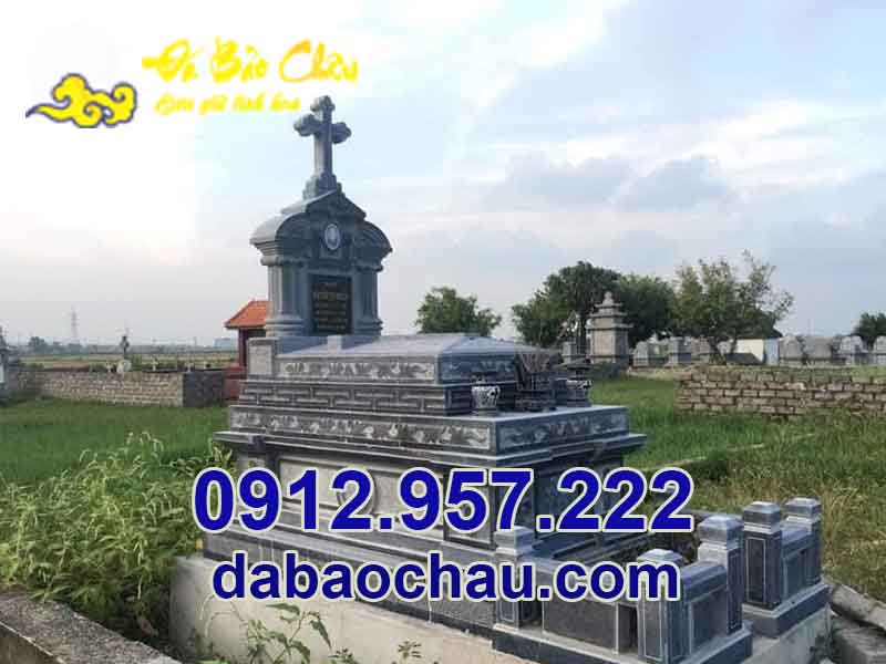 Mẫu mộ công giáo đá đẹp Bắc Ninh Hà Nội là nơi yên nghỉ của người khuất