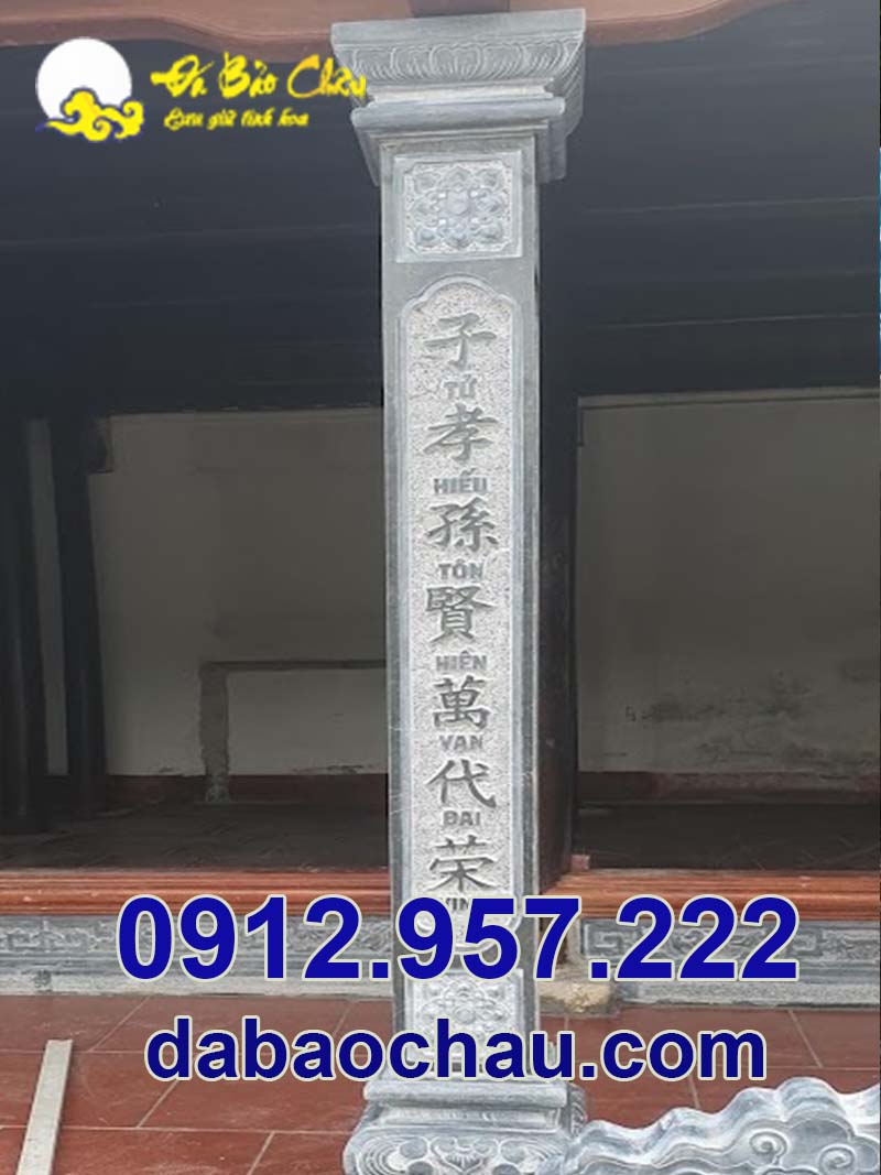 Bảo Châu báo giá bán cột đá tại Trà Vinh Sóc Trăng Vĩnh Long