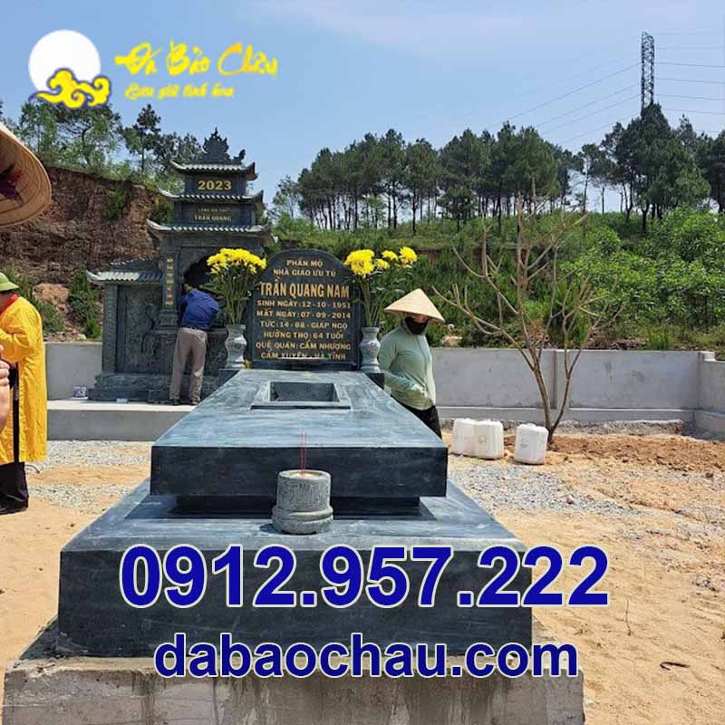 Sử dụng dòng đá hoa cương chế tác mộ đá granite tại Bình Dương Đồng Nai