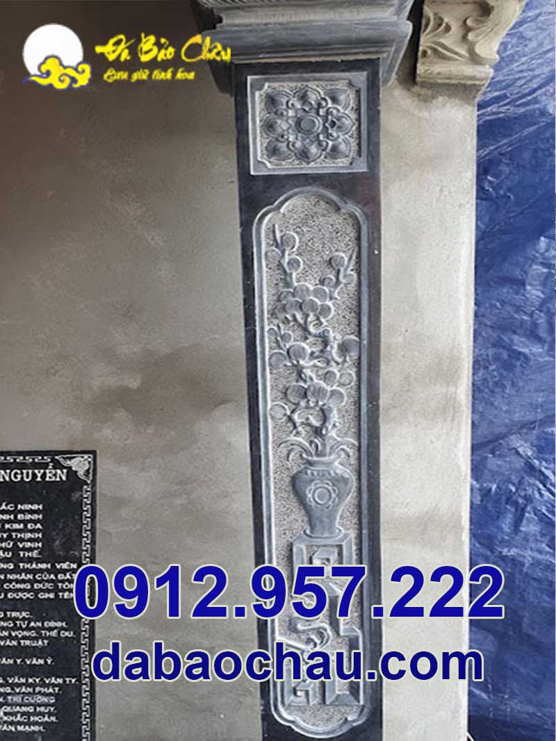 Đá mỹ nghệ Bảo Châu - đơn vị cung cấp cột hiên đá cột đồng trụ đá đẹp tại Phú Thọ