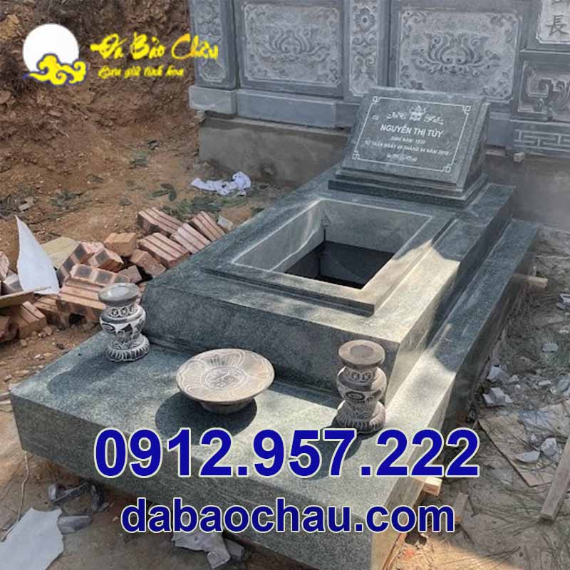 Đơn vị chế tác nhà mồ đá hoa cương tại Bắc Giang Bắc Ninh chất lượng - Bảo Châu