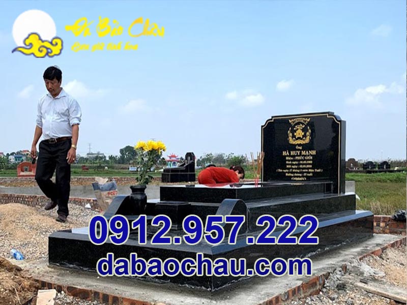 Người dân tại Thái Nguyên Tuyên Quang lựa chọn lắp đặt mộ đá hoa cương ngày càng trở nên phổ biến