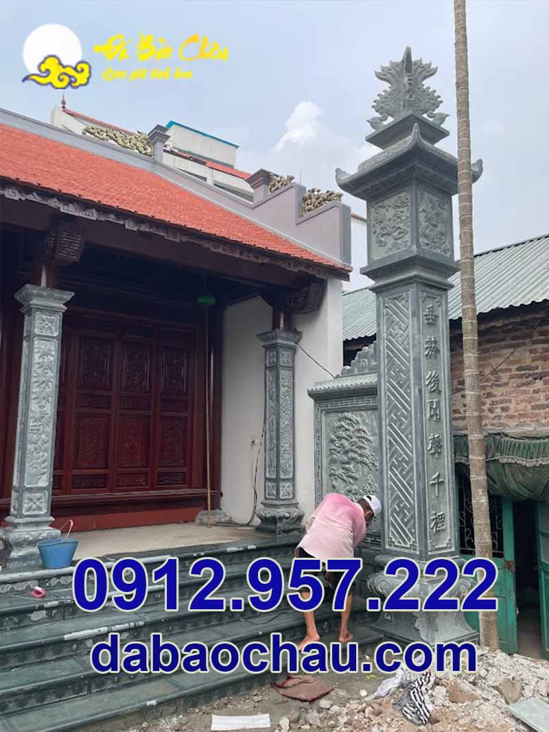 Mẫu cột đá đẹp tại An Giang Tiền Giang Hậu Giang sở hữu kiến trúc độc đáo