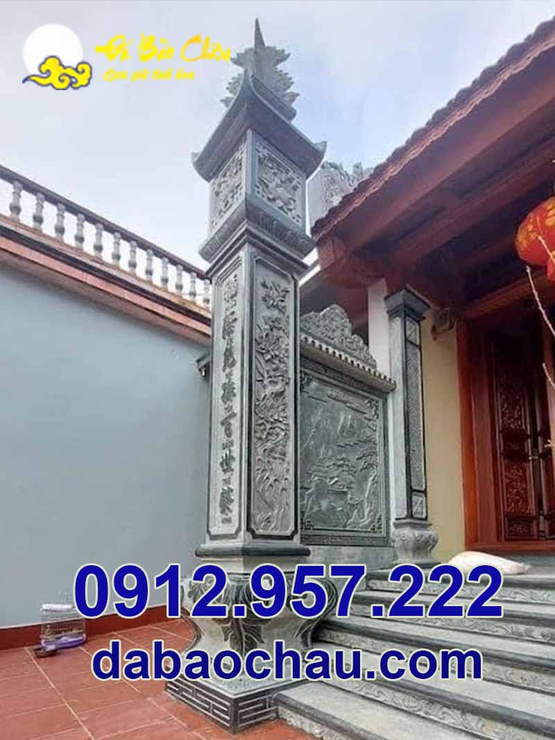 Kiến trúc mẫu cột đồng trụ đá, cột lửa cột nanh nhà thờ họ tại Nam Định