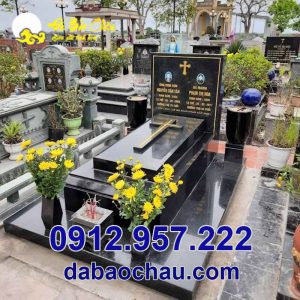 Mộ đá hoa cương granite đẹp Sài Gòn Vũng Tàu