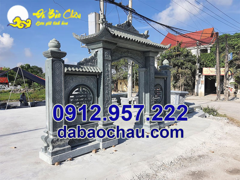 Cổng đá đẹp tại Sài Gòn Đồng Nai có kích thước nhỏ