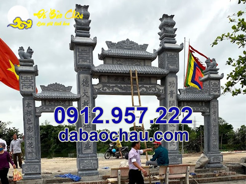 Lưu ý khi xây cổng nhà thờ họ tại Nghệ An Hà Tĩnh
