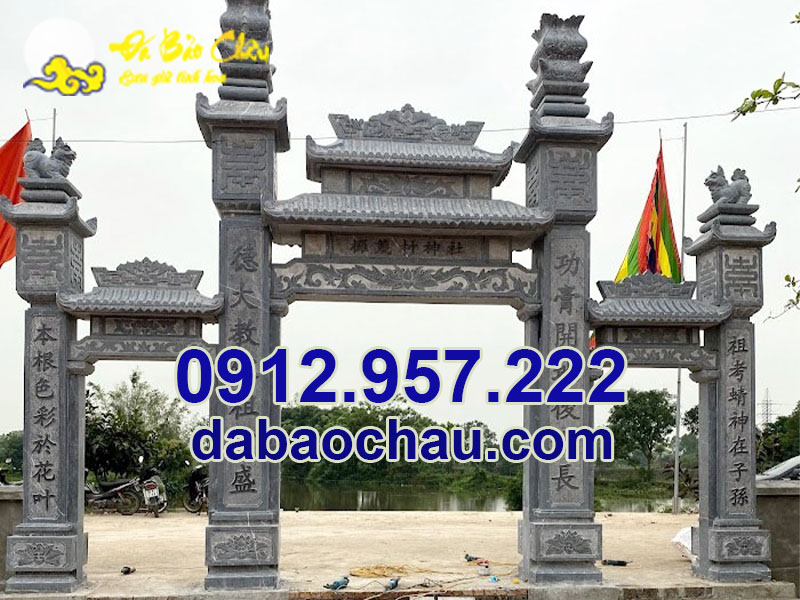 Ưu điểm của cổng đá đẹp giá rẻ tại Đà Nẵng Quảng Nam