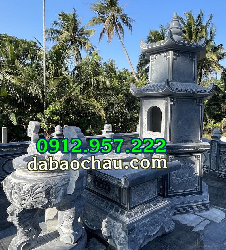 Mộ tháp đá bán tại Cần Thơ - Mẫu mộ tháp đá đẹp tại Cần Thơ 