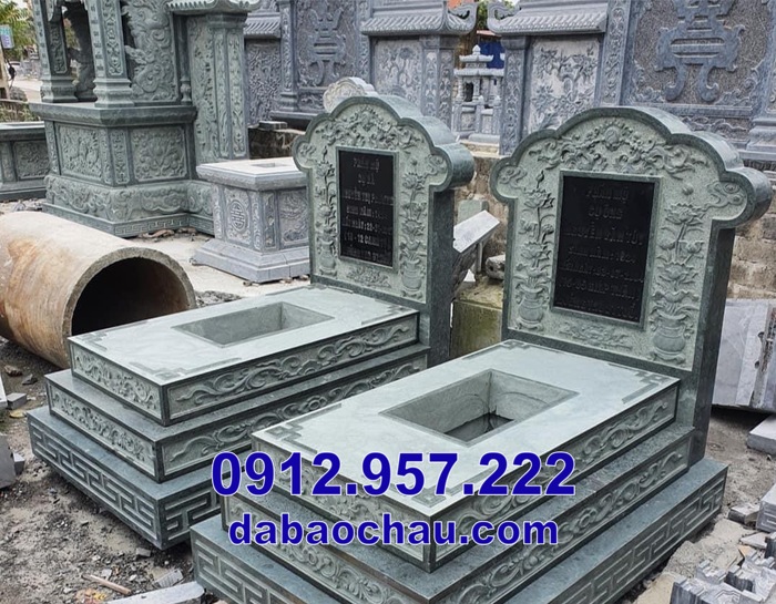Mẫu mộ đá tam cấp đẹp bán tại Ninh Thuận Bình Thuận Lâm Đồng