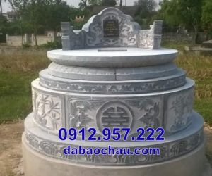 35 Mẫu mộ đá tròn tại An Giang Kiên Giang Đồng Tháp đẹp giá tốt