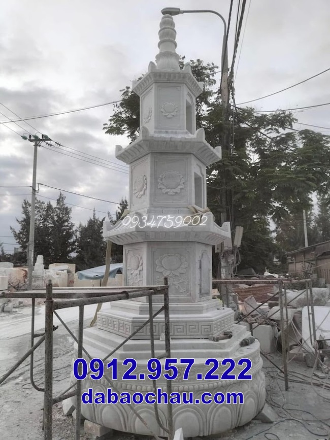 mẫu mộ tháp bằng đá ở Bình Phước đẹp nhất