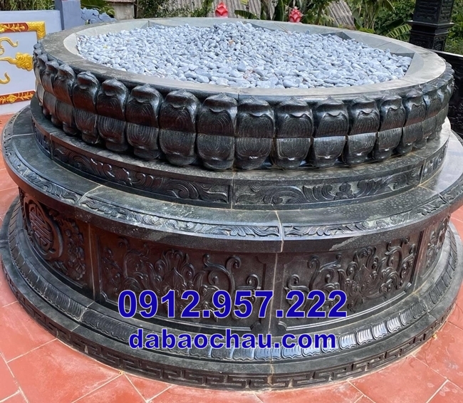 mẫu mộ tròn đẹp tại Bình Thuận