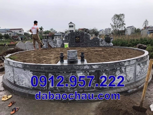 mẫu mộ tròn đẹp tại Lâm Đồng